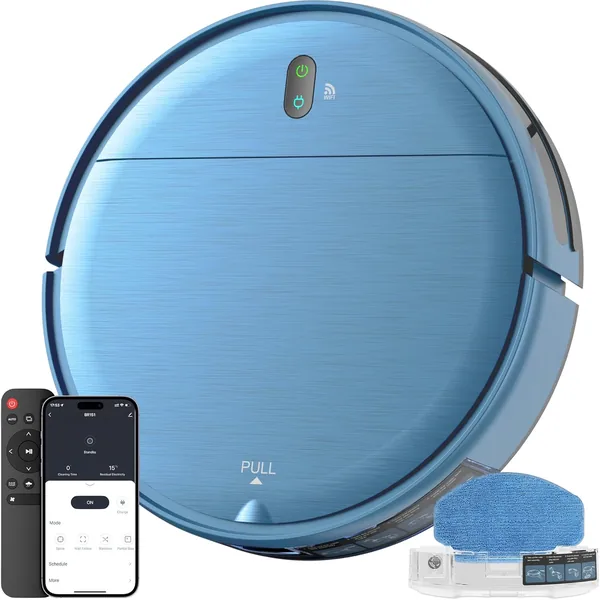 ZCWA Robot Vacuum 5% Off - Mop Combo, Schedule, APP