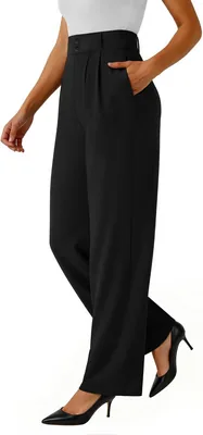 Keriffe Women's Wide Leg Dress Pants - 62% Off