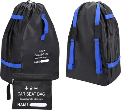 MYTOAU Bolsa de Viaje para Silla de Auto - Funda Protectora Resistente para Aviones con Cremallera, Compatible con Sillas Conv