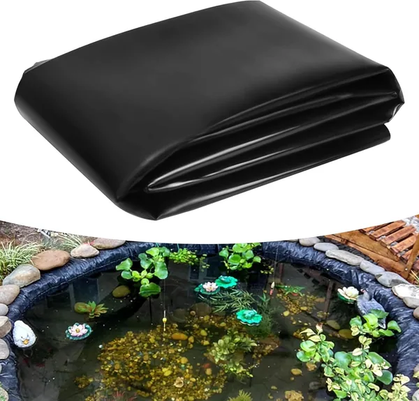 Dazztime Black Pond Liner 3 x 4 m, 0.5 mm Dicka Pondsag 8% Avrikt