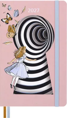 Moleskine DHAL12WN3Y27 Notebook, Alice in Wonderland Design, Weekly Large Size - Best Deal