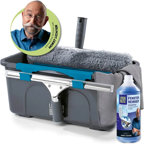 LICHTERBLITZ Complete Window Cleaner Set