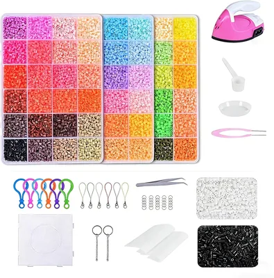 72 Colors Mini Fuse Beads Kit 15% Off
