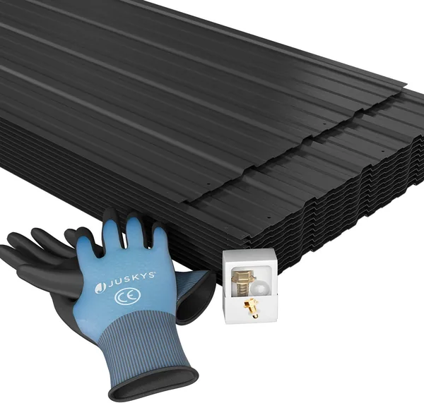 JUSKYS Profile Sheet Anthracite Set of 14
