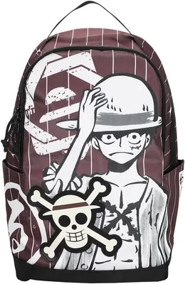 One Piece Luffy Backpack 18.5" Brown - Best Deal