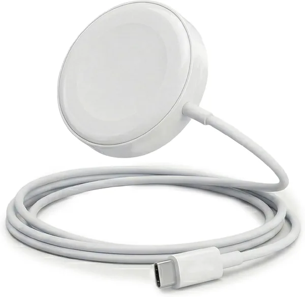 Cargador para Apple Watch Magnético con Entrada Tipo C 2.5W - 25% de Descuento