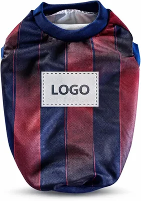 Playera para Mascotas de Fútbol Barcelona (S)