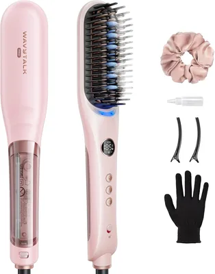 Wavytalk Steam Hair Straightener Brush Best Deal