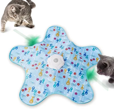 Cat Toys Interactive 3 Modes Auto Kitten Hide Seek Best Deal