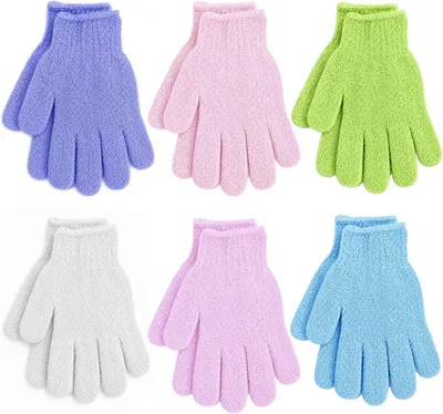 12 Pcs Exfoliating Gloves Best Deal