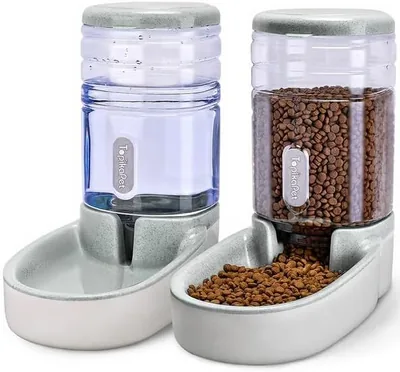 Topika Automatic Pet Feeder & Water Dispenser Set 3.8L Best Deal