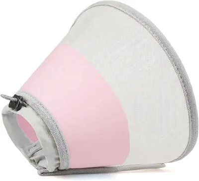 Topika Cat Cone Collar - Soft Recovery E-Collar for Cats & Dogs, Waterproof Mesh, Best Deal
