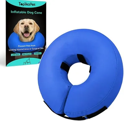 Topika Inflatable Dog Cone: Alternative to the 'Cone of Shame', ZAR 249.00 Best Deal