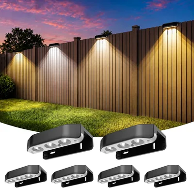 PATIOPIA Solar Fence Lights Best Deal