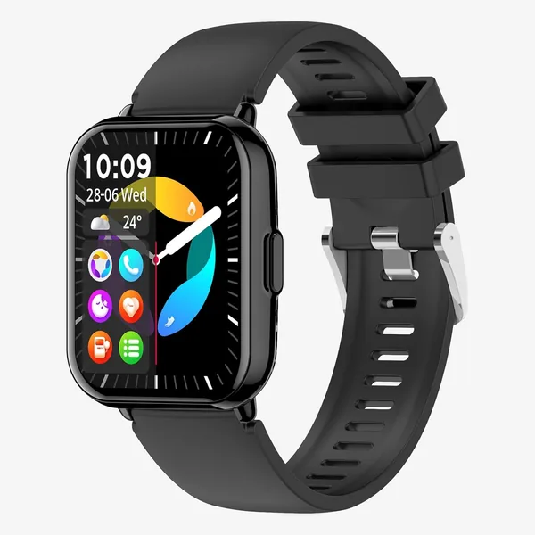 Bettdow SmartWatch, relogio smartwatch feminino com 1.83" Ecrã tátil, à prova d'água 1ATM, chamada Bluetooth, 123+ Modos Espo