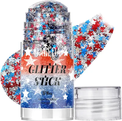 DAGEDA Red White Blue Body Glitter Stick 89% Off