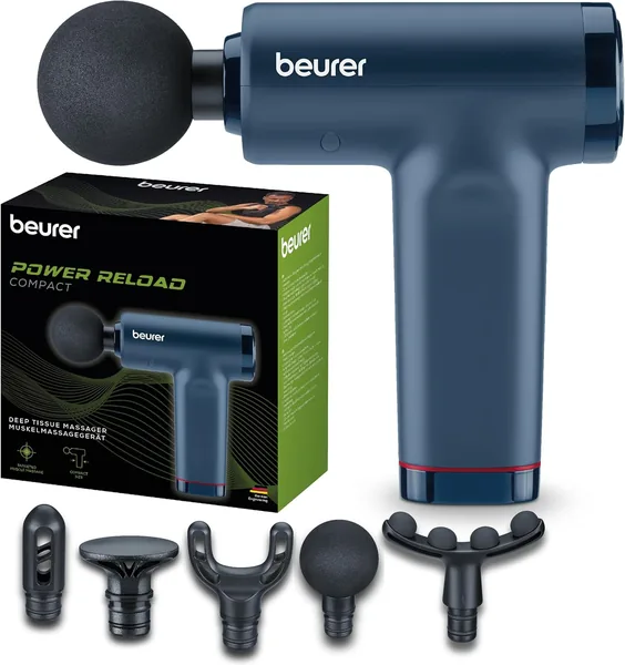Beurer PowerReload Pistolet do Masażu - Profesjonalny Masaż Punktów Spustowych dla Relaksu i Regeneracji, Best Deal