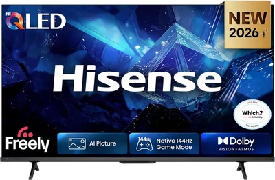 Hisense 43E78STUK PRO 36% Off - 4K Hi-QLED 144Hz Smart TV