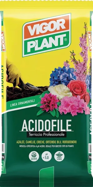 20L Acid Soil | Professional Substrate for Azaleas, Hydrangeas, Camellias and Rhododendrons | Acid pH | High Quality | Ideal for Pot and Garden