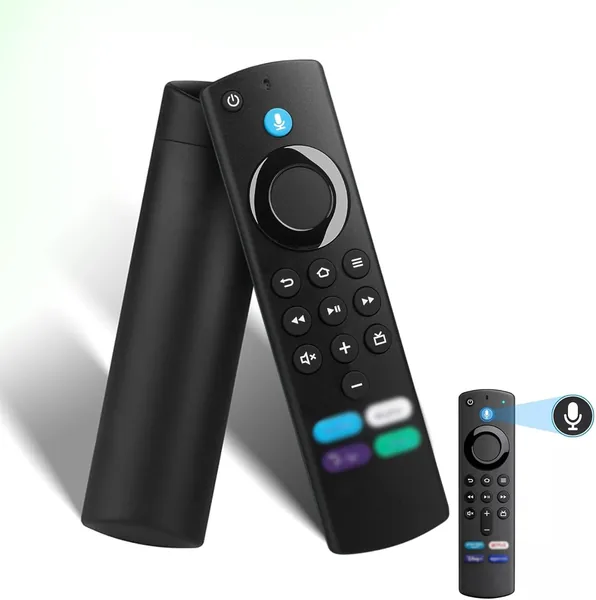 Controle Remoto Compatível com Amazon Fire TV Stick Lite, 4K e 4K Max - Bluetooth, Alexa Integrada, Atalhos Netflix Prime Video Disney+