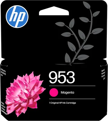 HP 953 Magenta Original Tintenpatrone | Tinte für HP OfficeJet Pro 7700, 8200, 8700, ~630 Seiten (F6U13AE)