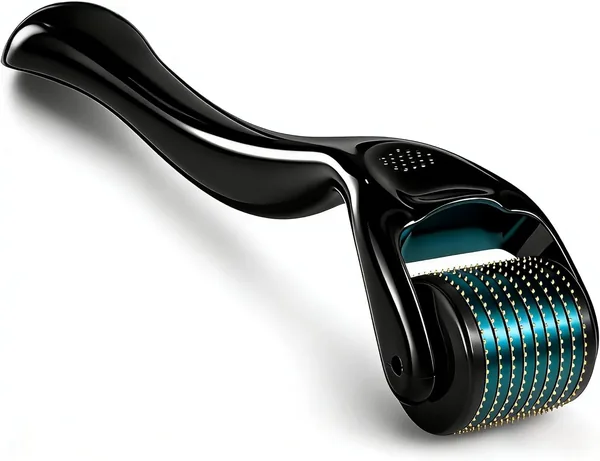 Microneedling Roller - Derma Roller 0.5MM Titanium for Face, Beard & Scalp