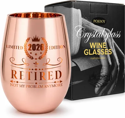 Vintage 2026 Retired Wine Glass - 12% Off