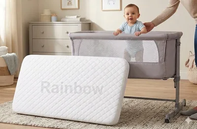 Chicco & Tutti Bambini Next to Me Crib Mattress - Hypo-Allergenic, Washable