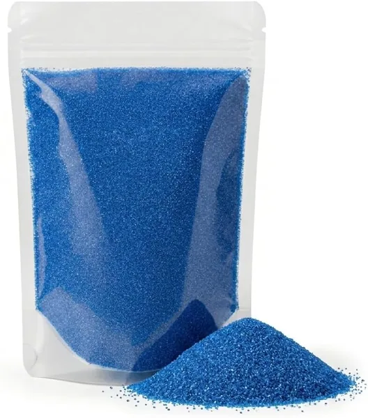 17.6 oz Deep Blue Colored Decorative Grain for Sand Art