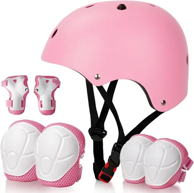 Bike Helmet Set - 17% Off Kids Adjustable Helmet