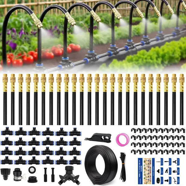 360 Bendable Drip Irrigation Kit Spray Nozzle, Mist Shower