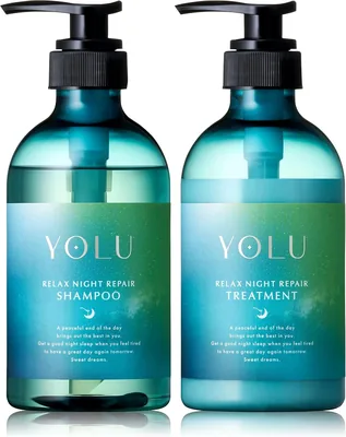 【夏限定】YOLU トリーツ サマー シャンプー トリートメント セット（15% Off） | リラックスナイトリペア うねりケア