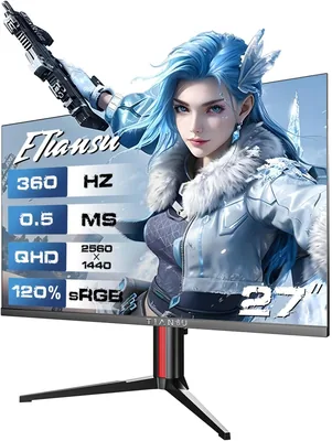 HDMI 2.1 Monitor - Wide Gamut Stereo Speakers