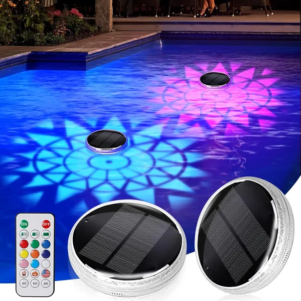 Libershine Poolbeleuchtung Unterwasser Solar