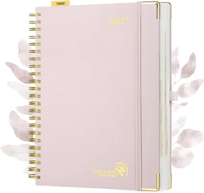 POPRUN Page A Day Diary 2027 - A4 Spiral Hardcover Planner Best Deal