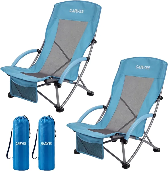 2 x Folding Beach Chairs