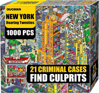 Jigsaw Puzzle 1000 Pieces New York Roaring Twenties