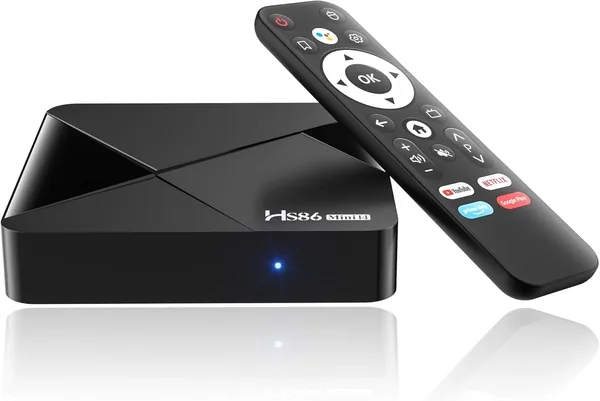 Box TV Android 14.0 8K - 2G RAM, 32G ROM, Rockchip RK3518, WiFi 6, Bluetooth 5, 3D HD 2K/4K Smart TV Box
