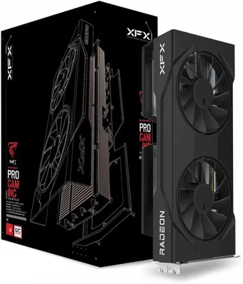 XFX Swift AMD Radeon RX 9060XT OC Gaming Edition avec 16 Go GDDR6 HDMI 2x DP - Meilleur Prix