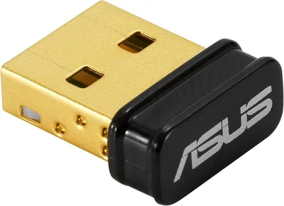 ASUS USB-BT600 - Adaptateur USB Bluetooth 6.0, Connexion jusqu'à 7 appareils, Design ultra-compact, EDR & BLE, Audio, Codec LC3