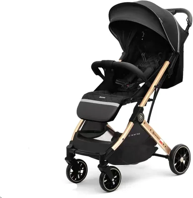 POPYPAPA Baby Stroller, Lightweight Foldable Pram with Canopy, Air Plane Stroller for Newborn to 36 Months