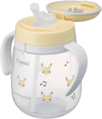 Combi Raku Mug Leak Proof Straw 340ml Pikachu Japan Series Best Deal