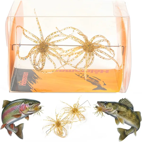 WATNTOW 2PCS Sea Urchin Fishing Lures