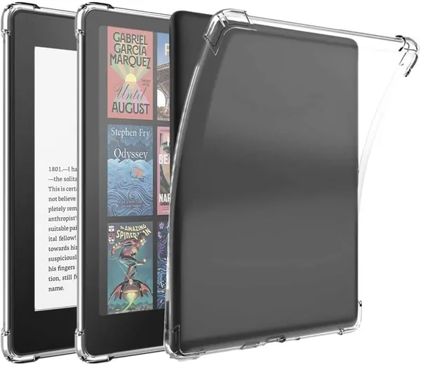T Tersely Clear Case for Kindle Paperwhite 12th (2024) & Colorsoft Signature Edition, Ultra Crystal