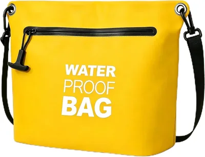 Bolsa de hombro impermeable BLUEVER con cremallera sellada, bolsa seca ligera para playa, natación y viaje - 17% de descuento