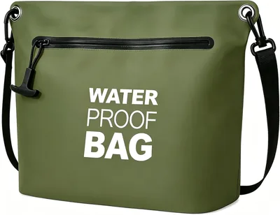 Bolsa de hombro impermeable Bluever con cierre hermético, bolsa seca ligera para playa, natación y viajes - 17% de descuento