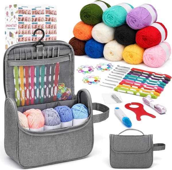 VynyQoo Crochet Kits for Beginners Adults