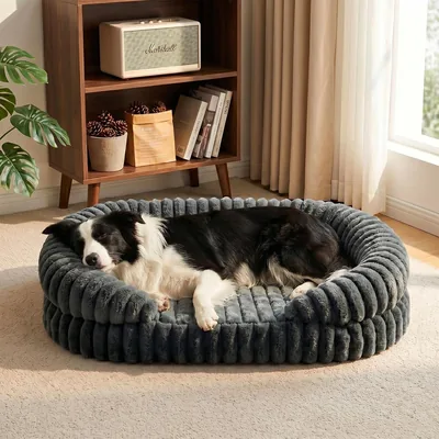 Woiil Orthopaedic Dog Bed Large 90x65cm Removable Washable