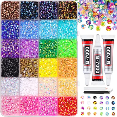 32000Pcs Bedazzling Kit Multicolor Rhinestones Best Deal