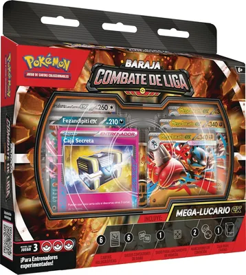 Pokémon: Baraja Pokémon Mega-Lucario Liga de Batalla (1 baraja de 60 cartas lista para jugar con Mega-Lucario ex) Best Deal